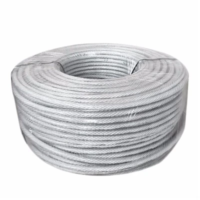 Còrda de fî d'äsâ revestia in PVC durevole